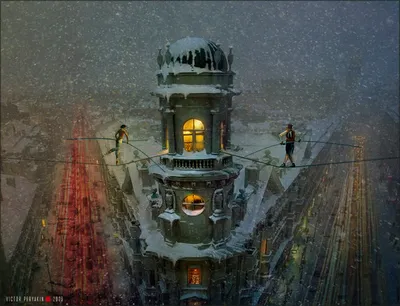 Зимний вечер! :: Бобруйск - Мой город