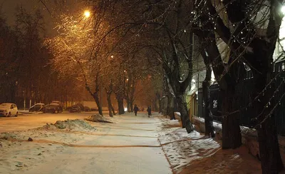 Зимний вечер в городе М. Фотограф ЯR Ольга