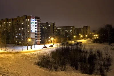 Красивые картинки зимний вечер в городе (34 фото)