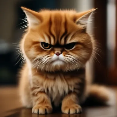 Скажем нет обнимашкам: 10 злых котов, которые всем своим видом показывают,  что их лучше не трогать