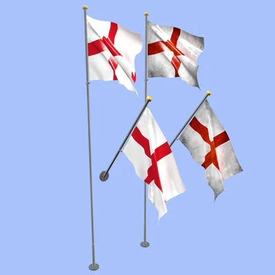 Флаг английский 21х15 см