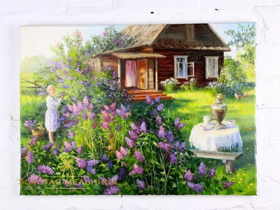 Картина на полотне Сирень № s03755 в ART-holst.com.ua