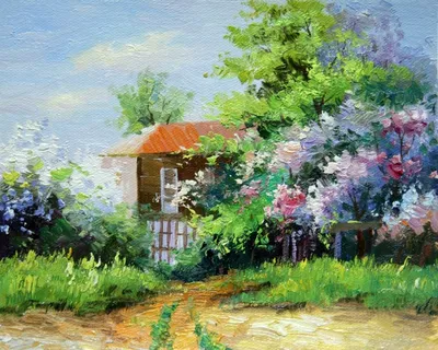 Картина «Сирень» — 14.600 ₽