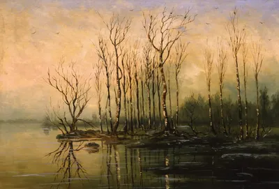 Изумруд весны (картина) — Витольд Бялыницкий-Бируля