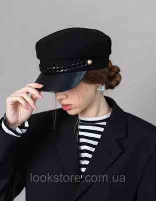 Женский картуз, фуражка, кепи с козырьком из кожзама Style черный  (ID#1491532999), цена: 550 ₴, купить на Prom.ua