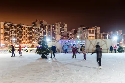 Открытый каток на Старом Торге в Калуге в этом году станет больше