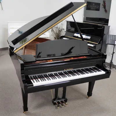 Kawai 48\" K3 Upright Piano | Polished Ebony | SN: 2649734