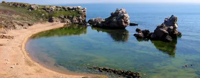Казантипский залив: лучше отдыхать в палатке или в отеле? | Жизнь в Крыму с  Анной Карпенко | Дзен