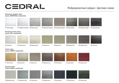 Монтаж фиброцементного сайдинга Cedral (Кедрал): цена от 580 руб./м2