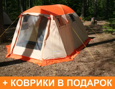 Палатки для кемпинга, купить с гарантией по цене производителя Лотос в  Москве