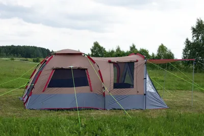 Купить Водонепроницаемая надувная палатка, роскошная палатка для кемпинга,  отеля, 5-8 человек, большая портативная палатка для кемпинга с воздушным  насосом для семейной вечеринки | Joom