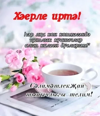 Хәерле иртә, Сарман!