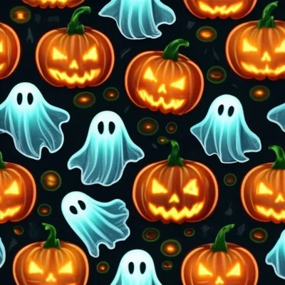Светящиеся неоновые Хеллоуинские …» — создано в Шедевруме