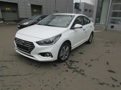 Купить новый Hyundai Solaris II 1.6 AT (123 л.с.) бензин автомат в  Новокузнецке: белый Хендай Солярис II седан 2018 года на Авто.ру ID  1080159976