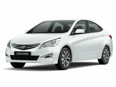 Hyundai Solaris / Белый | Аренда автомобилей под такси