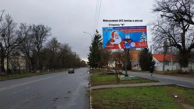 Билборд в городе Хмельник #230106 по адресу 1-го Травня, Військовий виїзд з  міста