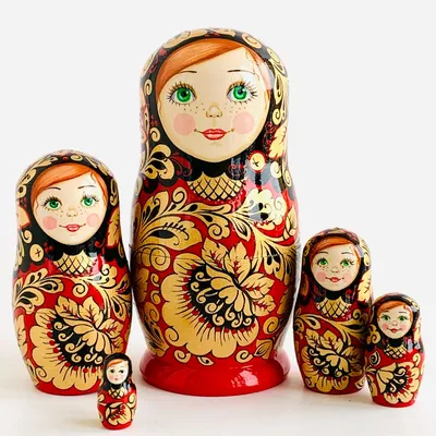 Столовый сервиз - Феникс Хохлома, стекло, 19 предметов | Posylka.de