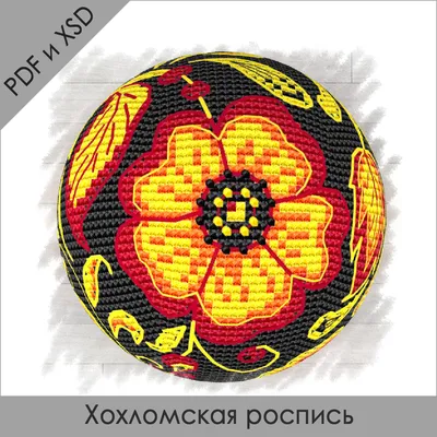 Идея декорирования \"Хохлома\"