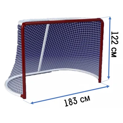 Ворота Хоккейные 183Х122См (Профессиональные, На Шпильках) 🚀 26900₽ |  Лучшая цена