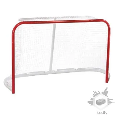 Детские тренировочные ворота с имитатором вратаря Bauer Deluxe Knee Hockey  Goal. Купить ворота Bauer Deluxe Knee Hockey Goal в Москве - Hockey-mag