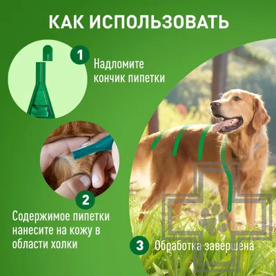 Unicum COMPLEX капли от блох, клещей и гельминтов на холке для собак 4-10 кг