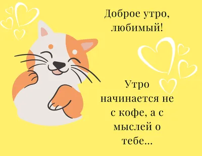 Картинки с добрым утром и хорошего дня любимая