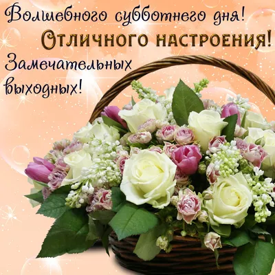 ДОБРОЕ УТРО СУББОТЫ#ХОРОШИХ ВЫХОДНЫХ# | TikTok
