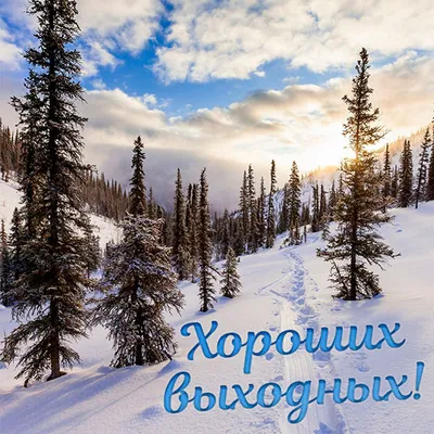 Хороших выходных картинки фотографии