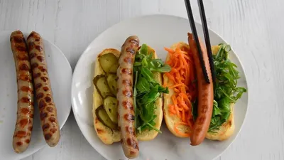 Традиционный хот-дог по-американски | Еда от ШефМаркет | Дзен