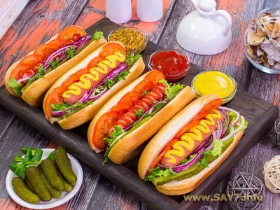 Американский хот-дог — рецепт с фото пошагово