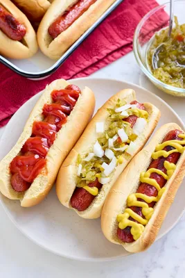 Air Fryer Hot Dogs Recipe - Rachel Cooks®