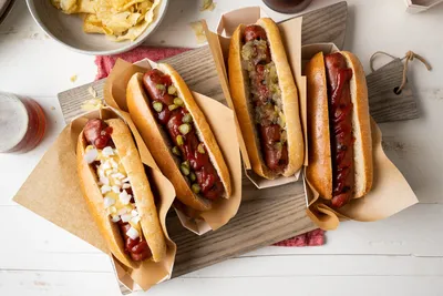 Hot dog bun - Wikipedia
