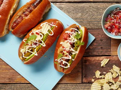 BBQ Hot Dogs (sweet and savory saucy hot dogs)