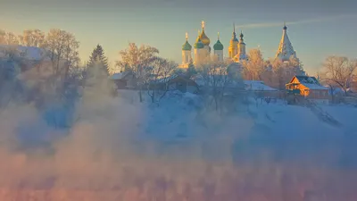 Храм зимой фото фотографии