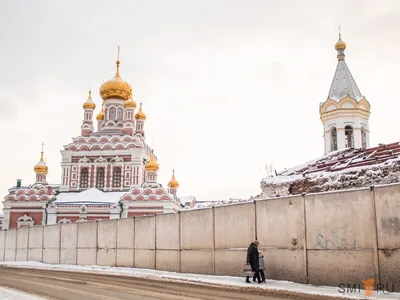 Зимний храм. | Пикабу