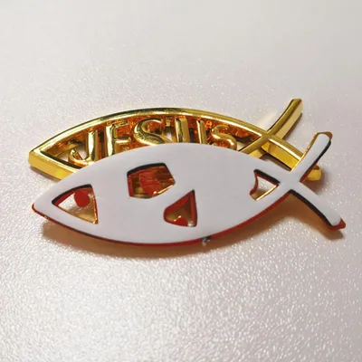 3D JESUS Text Logo Christian Fish Symbol TRUCK Chrome Car Emblem 5in Rear  Trunk | eBay