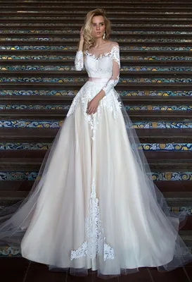 Хризантема платье невесты - 58 фото