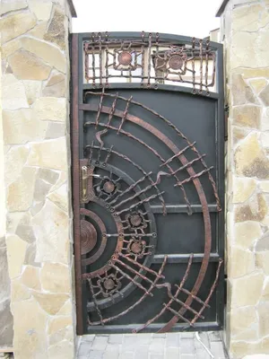 Лофт изделия , художественная ковка в Тюмени: ворота, перила, изделия и  металла.