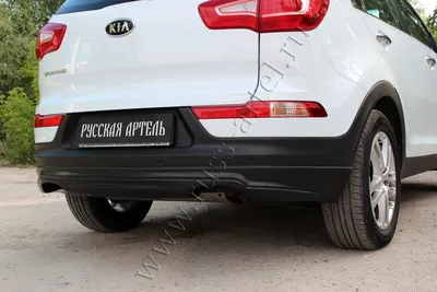 Тюнинг обвес заднего бампера Вар. 2 KIA Sportage 2010-2013 для Kia Sportage  (TOKS-028200) - купить по выгодной цене в MixTuning.ru