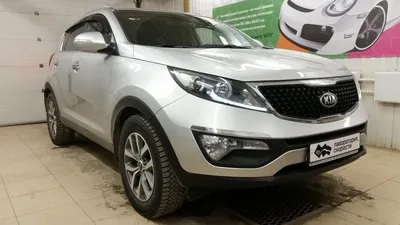 Тюнинг обвес переднего бампера для Kia Sportage 2010—2013; 2014-2015  РУССКАЯ АРТЕЛЬ TOKS017100 купить в \"Ямато\"