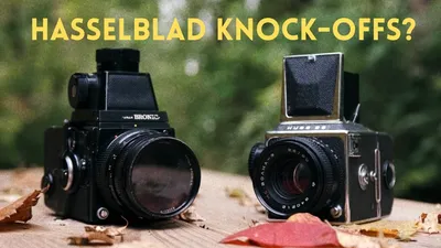 Среднеформатный зеркальный советский фотоаппарат Киев-88 с объективом  Волна-3 80mm/2.8