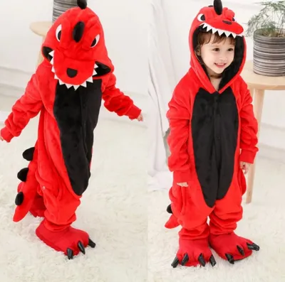 Кигуруми AliExpress Winter Flannel Soft Warm Unicorn Kigurumi Pajamas  Hooded Animal Cartoon Boys Pyjamas Unicorn Pajamas for Girls Kids Sleepwear  - «🐲 Уютно-Обнимательный Динозаврик с АлиЭкспресс 🐲 Кигуруми Дракон:  Огнем не дышит,