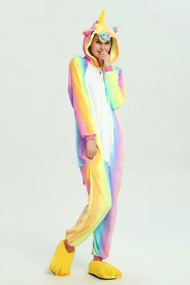 Радужный Единорог - Купить пижаму кигуруми в СПб недорого