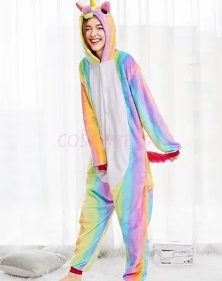 Adult Kids Olaf Fluro Unicorn Kigurumi Animal Onesie Pajamas Costume  Sleepwear | eBay