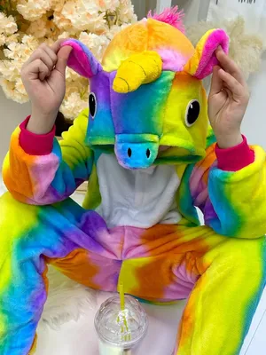 Fleece Kigurumi - Rainbow Unicorn (KL370RU) €27.50 | ABDLfactory