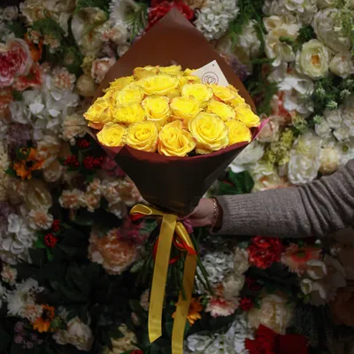 INBLOOM Растение искусственное Роза желтая, 130см, PEVA, цемент — купить в  городе Томск, цена, фото — ООО «ГалаОпт»