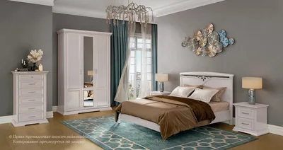Спальный гарнитур Дукале Россия в классическом стиле купить спальню в  интернете