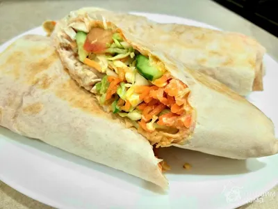 Сочная шаурма с курицей в домашних условиях - пошаговый рецепт с фото на  Готовим дома
