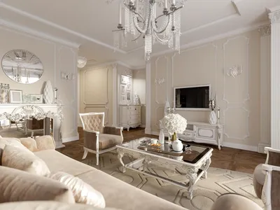 Дизайн интерьеров квартиры в классическом стиле, г. Екатеринбург –  arch-buro.com