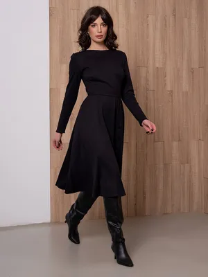 Купить классическое платье черное в интернет магазине с доставкой